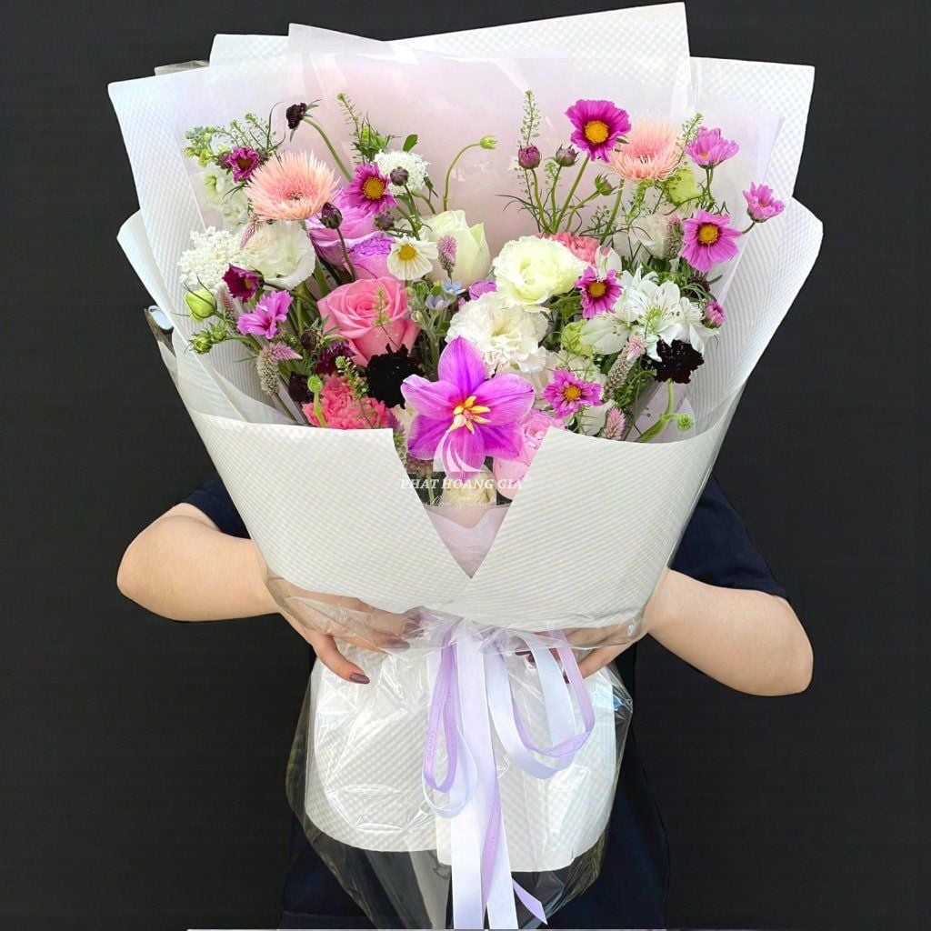 Hoa tươi màu Tím - Chân Thành 4 - 19592