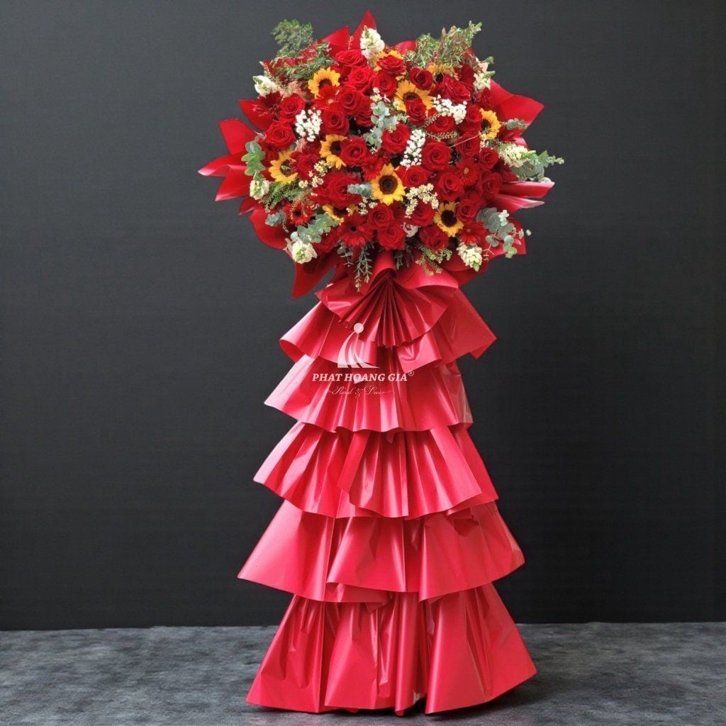 Kệ hoa tươi - Hoa Chúc Mừng - Vươn Cao - 20842