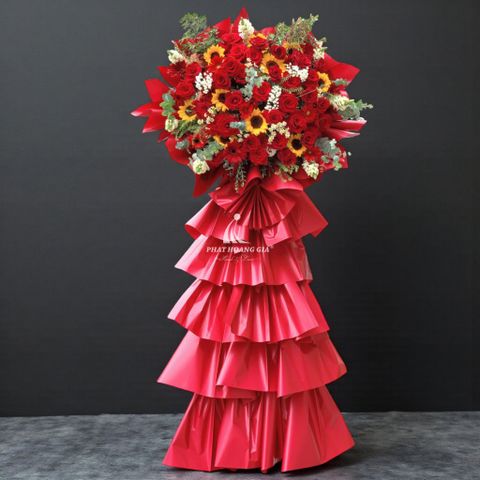  Kệ hoa tươi - Hoa Chúc Mừng - Vươn Cao - 20842 