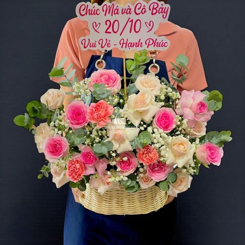 Giỏ hoa tươi - Dreamy Day 1 - 21758 