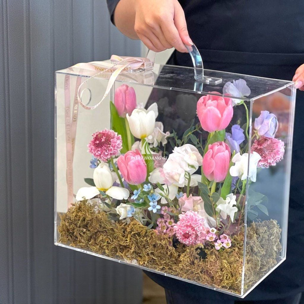 Hộp hoa Mica - Nồng Nàn 1 - 22434
