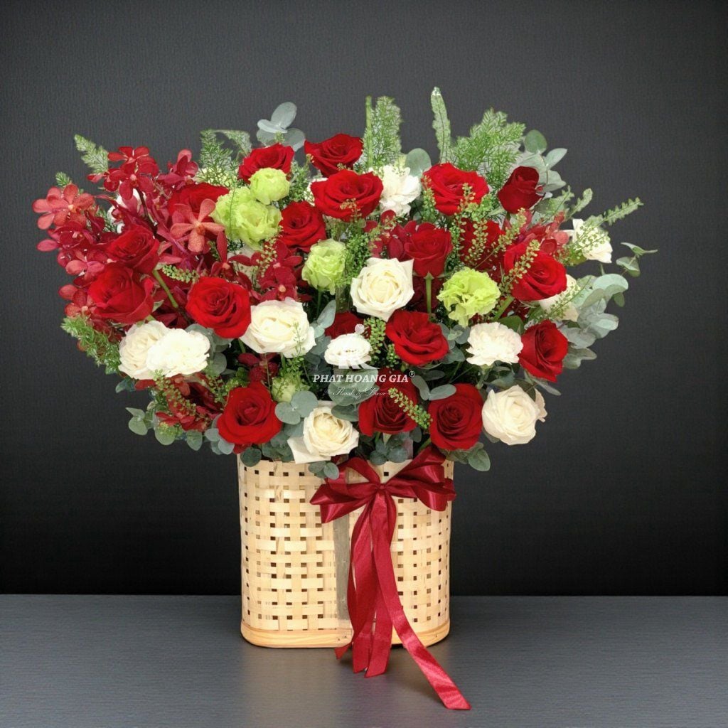 Giỏ hoa tươi - Chung Một Lối 2 - 24269