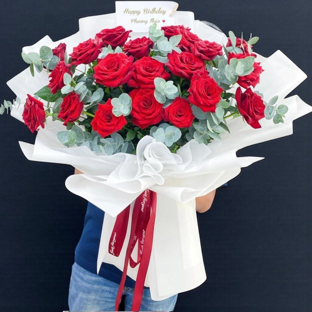 Hoa tươi màu Đỏ - Beloved 3 - 23229