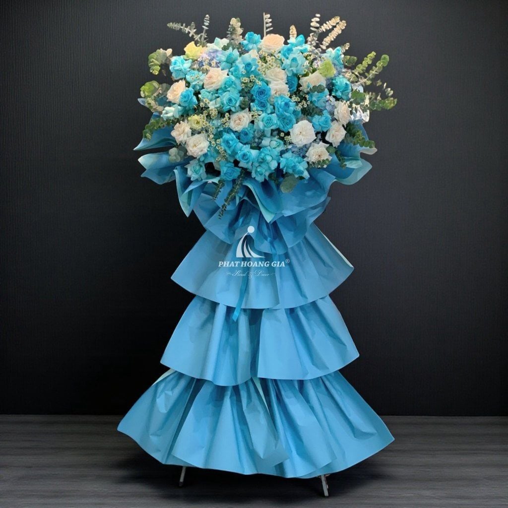 Kệ hoa tươi - Hoa Chúc Mừng Vươn Lên 3 - 23080