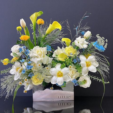  Vu Lan báo hiếu - Giỏ Hoa Vũ Điệu Sắc Màu 2 - 22776 