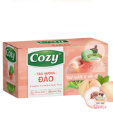  Trà Cozy đào túi lọc 25 gói x 2g (50gram) 