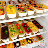  Combo Panna cotta +50 hũ đựng 60ml+ 5 chai sốt (70ml) 