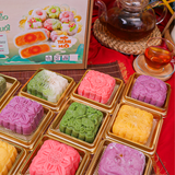  SET NGUYÊN LIỆU LÀM BÁNH TRUNG THU DẺO TRỨNG MUỐI (2 phân loại ) + KHUÔN bánh 100gram | BẾP CỦA MẸ ONICI 