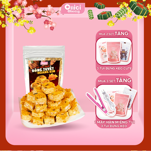 Set nguyên liệu làm Bánh bông tuyết (40 viên)