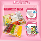  Set Làm Bánh Panna cotta 60-65 hũ thành phẩm (60ml/1 hũ) 
