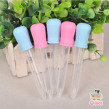  Ống bơm làm kẹo dẻo, chipchip, pudding ống bơm 5ml 