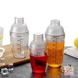  Bình lắc shaker nhựa vạch đen 500ml 