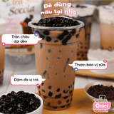  Set nguyên liệu Trà sữa Socola thành phẩm 25-30 ly ( 3-4 lít thành phẩm ) 