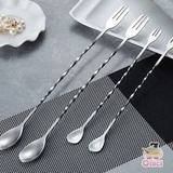  Thìa khuấy 2 đầu 