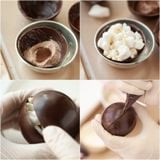  Khuôn Silicon tròn (làm socola) 