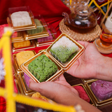  SET NGUYÊN LIỆU LÀM BÁNH TRUNG THU DẺO TRỨNG MUỐI (2 phân loại ) + KHUÔN bánh 100gram | BẾP CỦA MẸ ONICI 