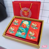  BỘ HỘP BÁNH TRUNG THU SANG TRỌNG (CHO SIZE BÁNH 100GR) | BẾP CỦA MẸ ONICI 