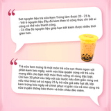  Set nguyên liệu Trà sữa Kem Trứng Dừa Nướng 20-25 ly 