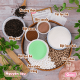  Set nguyên liệu Trà sữa Socola Bạc Hà 25-30ly (4 lít) 