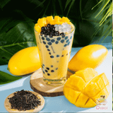  Set nguyên liệu Trà sữa Xoài thành phẩm 25-30 ly ( 3-4 lít thành phẩm ) 