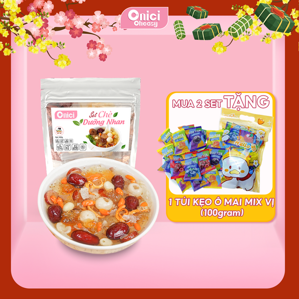 Set nguyên liệu nấu Chè dưỡng nhan (500gram) 25-30 chén