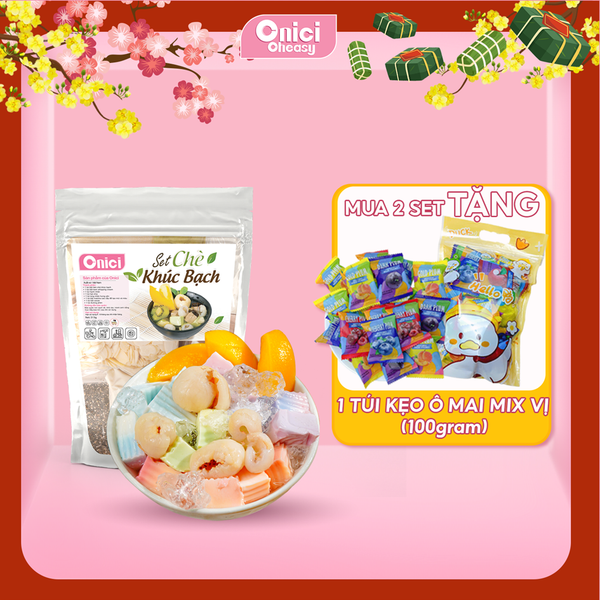 Set nguyên liệu Chè khúc bạch 20-25 chén