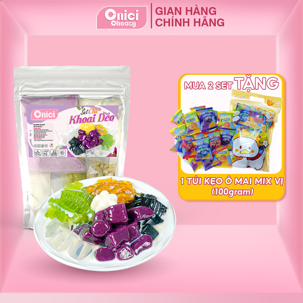 Set nguyên liệu Chè khoai dẻo 20-25 chén