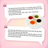  Set Làm Bánh Panna cotta 60-65 hũ thành phẩm (60ml/1 hũ) 