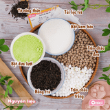  Set nguyên liệu Trà sữa Dưa Lưới 25-30ly (4 lít) 