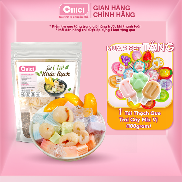 Set nguyên liệu Chè khúc bạch 20-25 chén