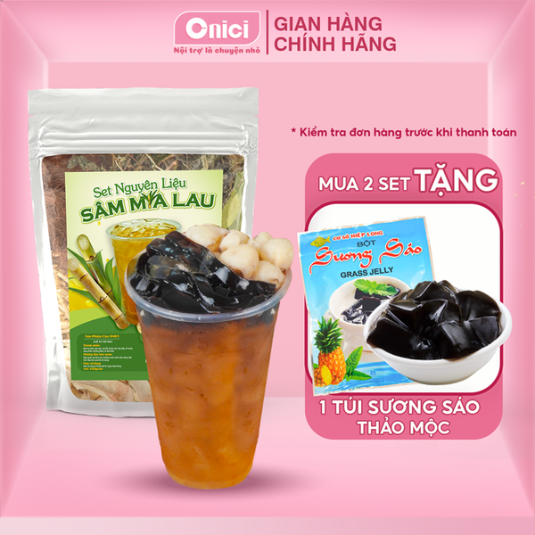 Set Nguyên Liệu Nấu Sâm Mía Lau 30-35 ly (4-5 lít nước)