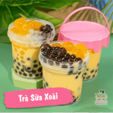  Set nguyên liệu Trà sữa Xoài thành phẩm 25-30 ly ( 3-4 lít thành phẩm ) 