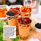  Set nguyên liệu Trà sữa Thái Đỏ thành phẩm 30-35 ly ( 4-5 lít thành phẩm ) 