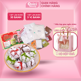  Set nguyên liệu Bánh Crinkle 30 CÁI - 3 VỊ 
