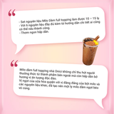  Set nguyên liệu Milo Dầm trân châu pudiing Thành phẩm 10-12 ly milo dầm FULL TOPPING 