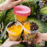  Set nguyên liệu Trà sữa Xoài thành phẩm 25-30 ly ( 3-4 lít thành phẩm ) 