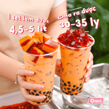  Set nguyên liệu Trà sữa Thái Đỏ thành phẩm 30-35 ly ( 4-5 lít thành phẩm ) 