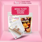  Combo Tết Bánh Bông Tuyết + Nougat Thượng Hạng Kèm dụng cụ 