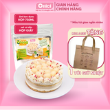  Set nguyên liệu Bánh ô long nhài kèm HỘP GIẤY ONICI thành phẩm 1 hộp bánh 750ml 