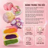  COMBO SET NGUYÊN LIỆU LÀM BÁNH TRUNG THU DẺO 3 LOẠI NHÂN + KHUÔN | BẾP CỦA MẸ ONICI 