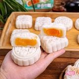 SET NGUYÊN LIỆU LÀM BÁNH TRUNG THU DẺO TRỨNG MUỐI (2 phân loại ) + KHUÔN bánh 100gram | BẾP CỦA MẸ ONICI 