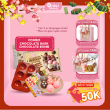  Combo socola chocolate bark và chocolate bomb 12 thanh và 12 bomb 