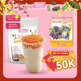  Set nguyên liệu Trà sữa Hoàng Kim thành phẩm 30-35 ly ( 4-5 lít thành phẩm ) 