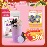  Set nguyên liệu Trà sữa Khoai Môn thành phẩm 25-30 ly ( 3-4 lít thành phẩm ) 
