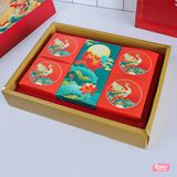  BỘ HỘP BÁNH TRUNG THU SANG TRỌNG (CHO SIZE BÁNH 100GR) | BẾP CỦA MẸ ONICI 