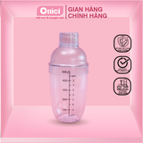  Bình lắc shaker nhựa vạch đen 500ml 