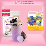  Set nguyên liệu Trà sữa Khoai Môn thành phẩm 25-30 ly ( 3-4 lít thành phẩm ) 