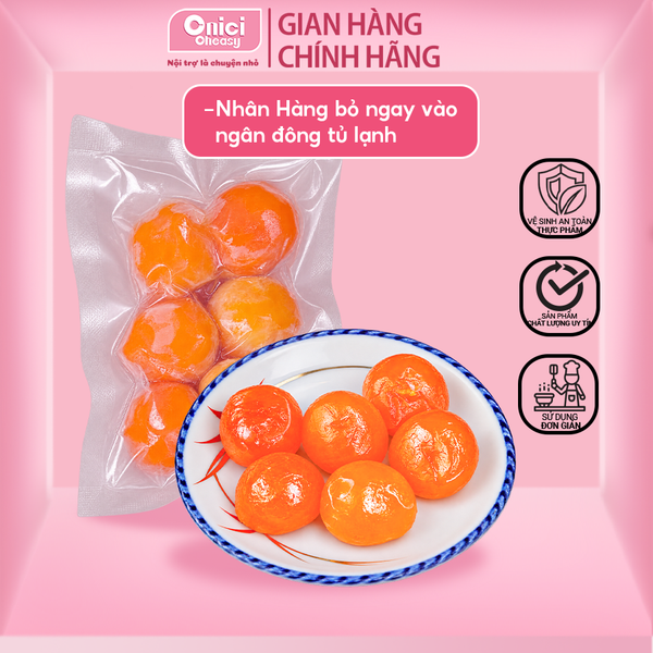 Trứng Muối 6 Quả– Nguyên liệu truyền thống giúp tăng vị mặn ngọt đặc trưng Bếp Của Mẹ ONICI | ONICI OHEASY