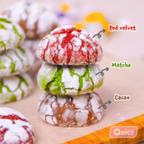  Set nguyên liệu Bánh Crinkle 30 CÁI - 3 VỊ 