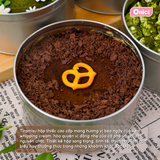  Set nguyên liệu làm Bánh tiramisu (hộp thiếc) 700ml 